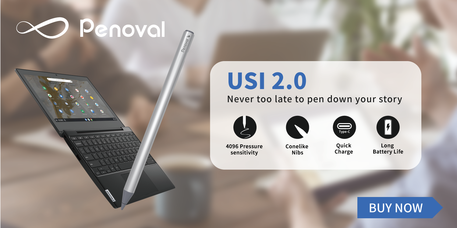 Best USI Stylus for laptops, Chromebooks, and tablets in 2023 - Penoval USI 2.0 The Most Professional Stylus for Artists and Designers Best USI Stylus for laptops, Chromebooks, and tablets in 2023 - Penoval USI 2.0 The Most Professional Stylus for Artists and Designers